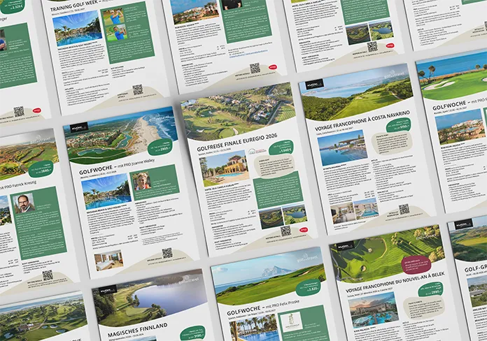 Golf and Travel Flyer Flyer Golf and Travel