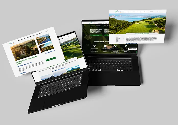Golf and Travel Websites golfandtravel.at Website